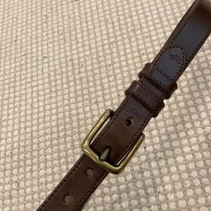 Vintage Polo leather belt